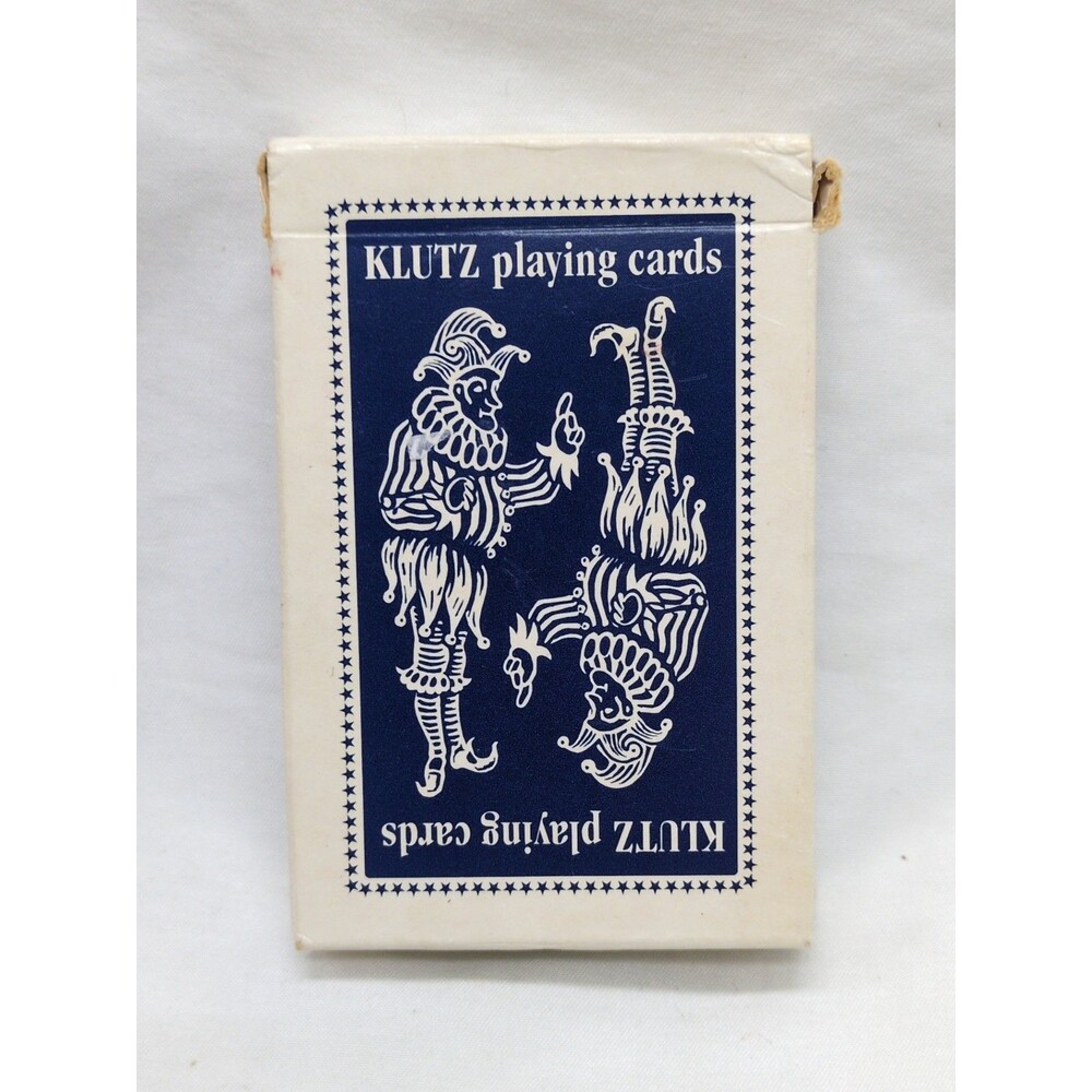 Klutz Playing Cards Made In Belgium